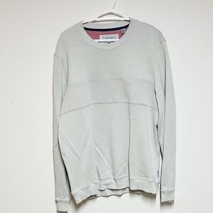 Ted Baker London Seekwal Crewneck Sweater in Stone Beige SZ 5 Mens XL